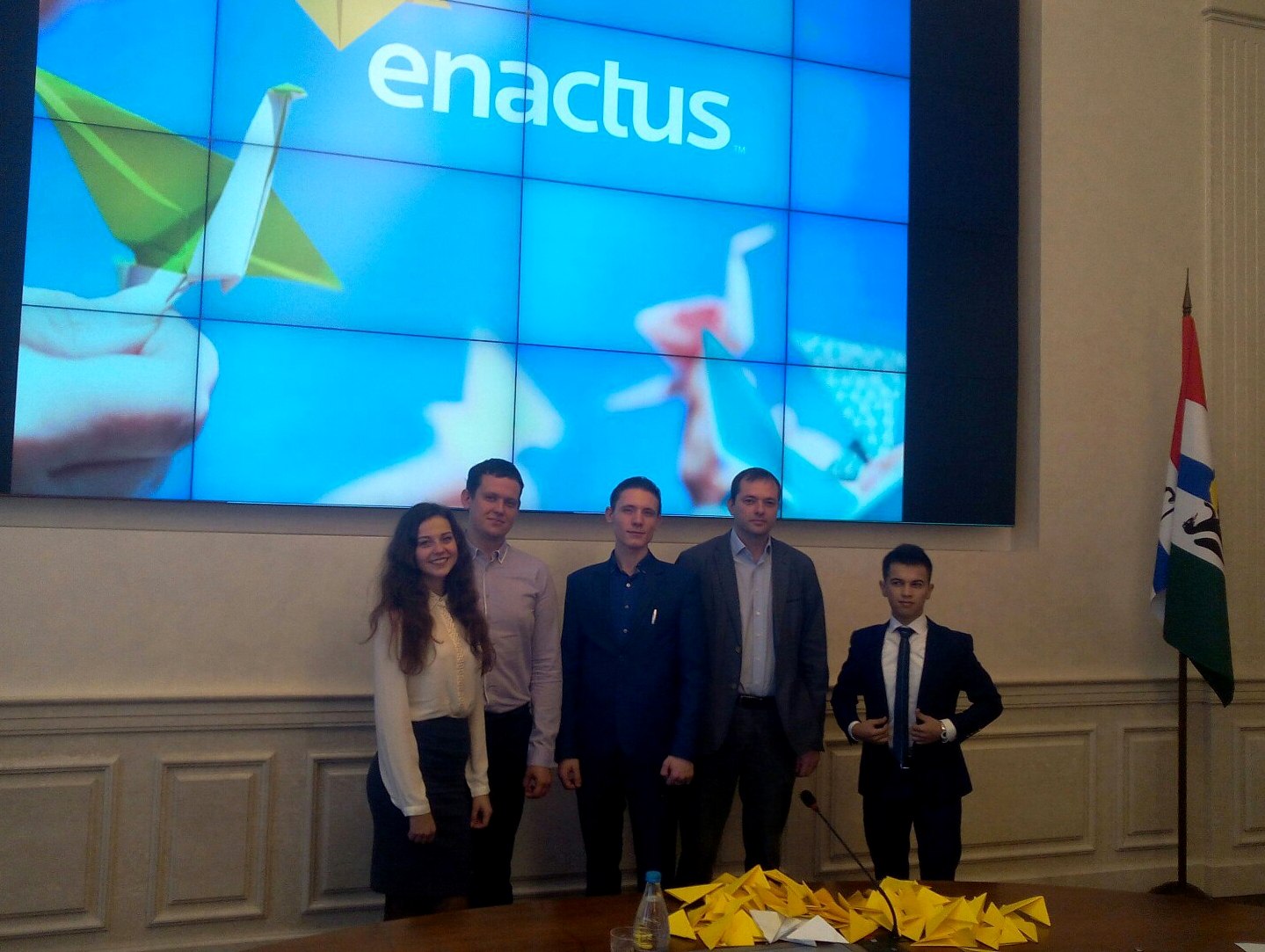 ������� ��� ������� � ������� �������� Enactus ����������� � �����